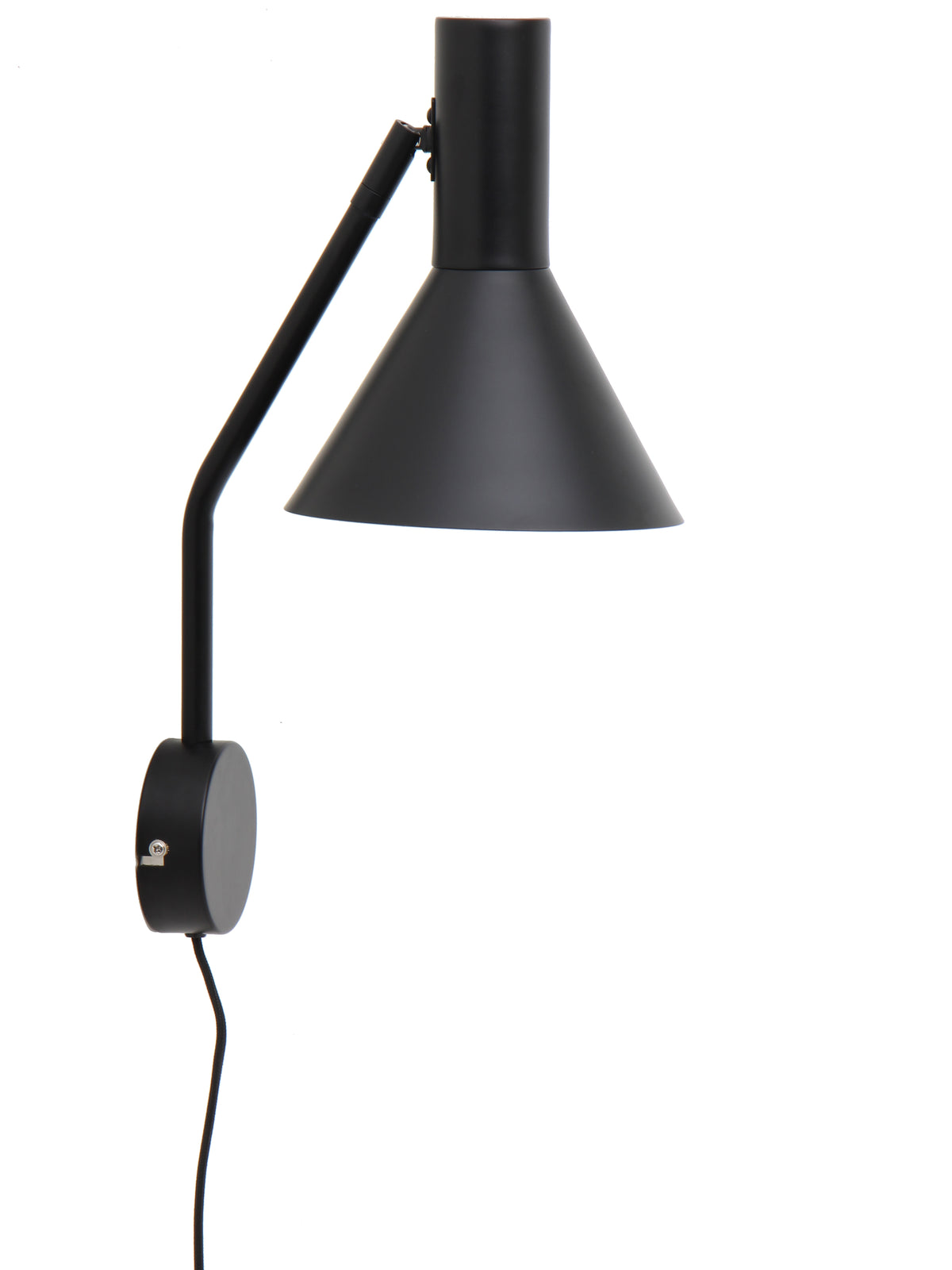Frandsen wandlamp LYSS - zwart - 24x18x42cm