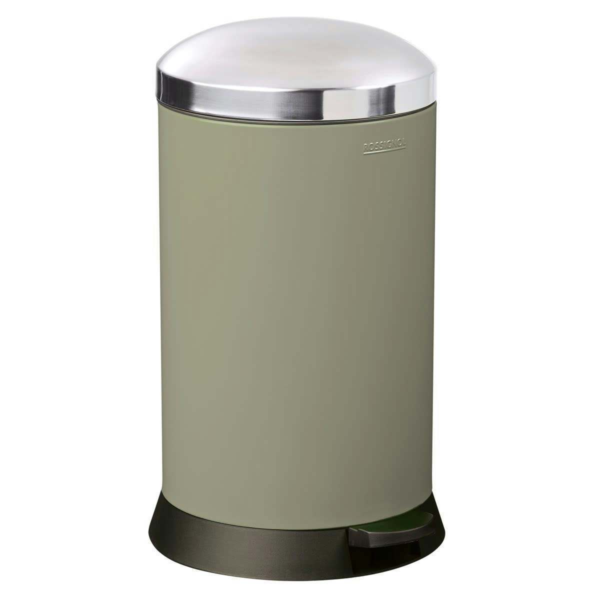 BOMBA - Poubelle 20L en Métal Vert kaki