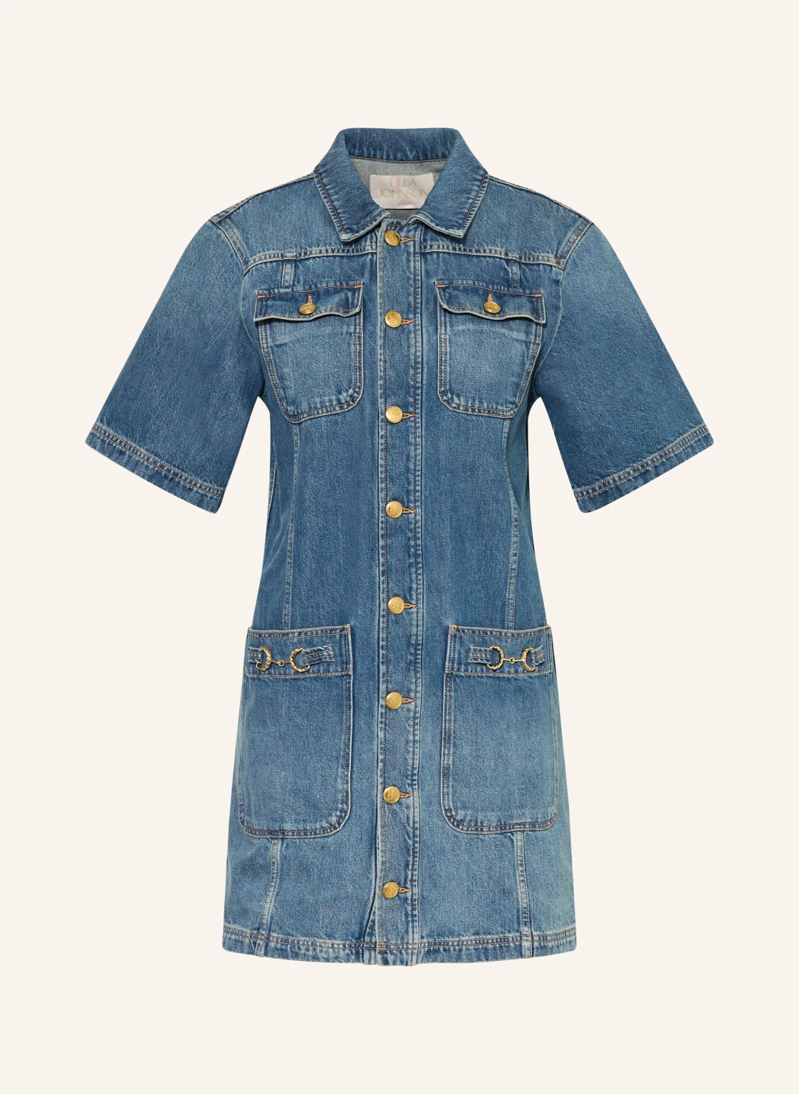 ULLA JOHNSON Jeanskleid