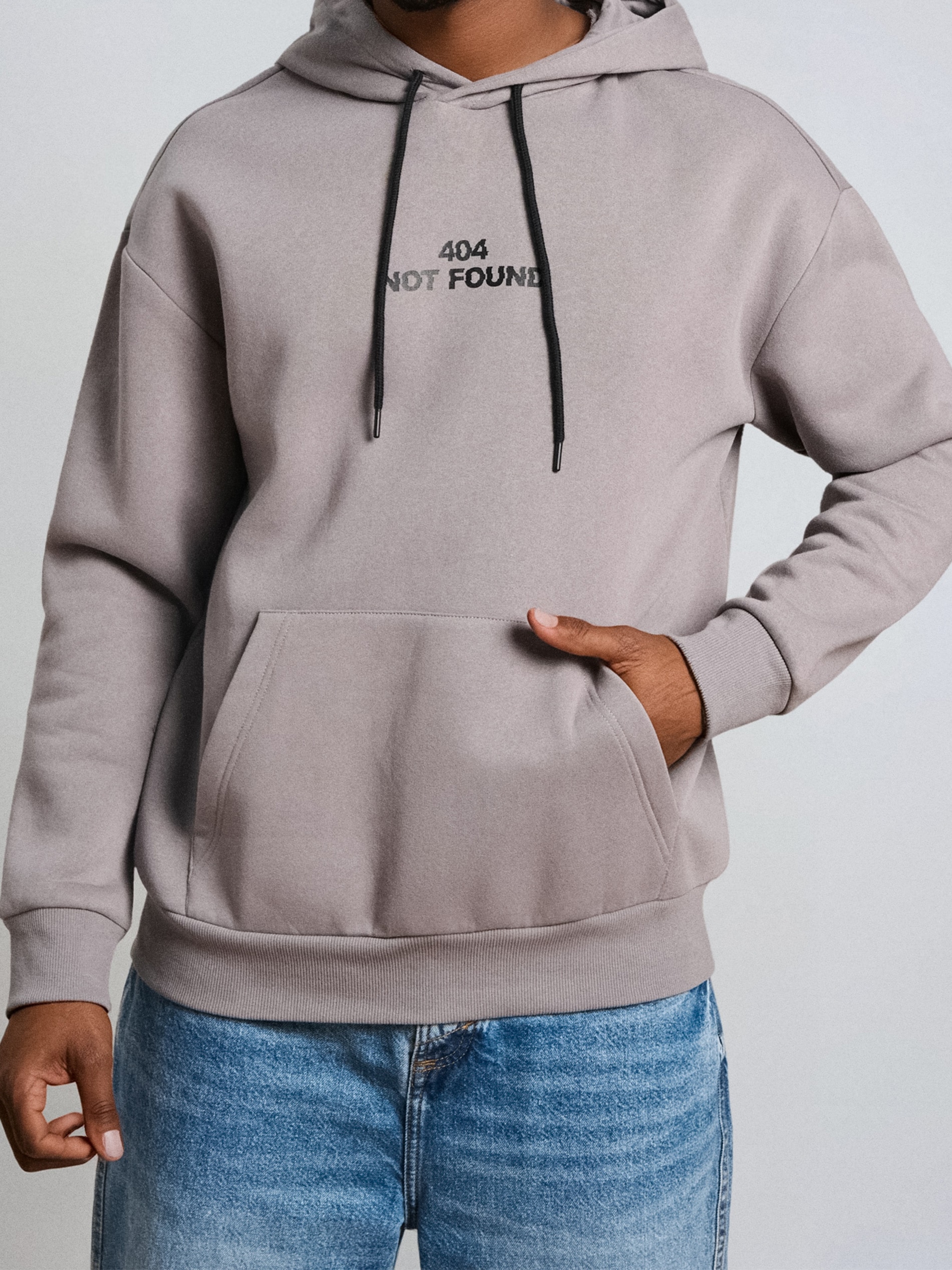Bluza hoodie z napisem