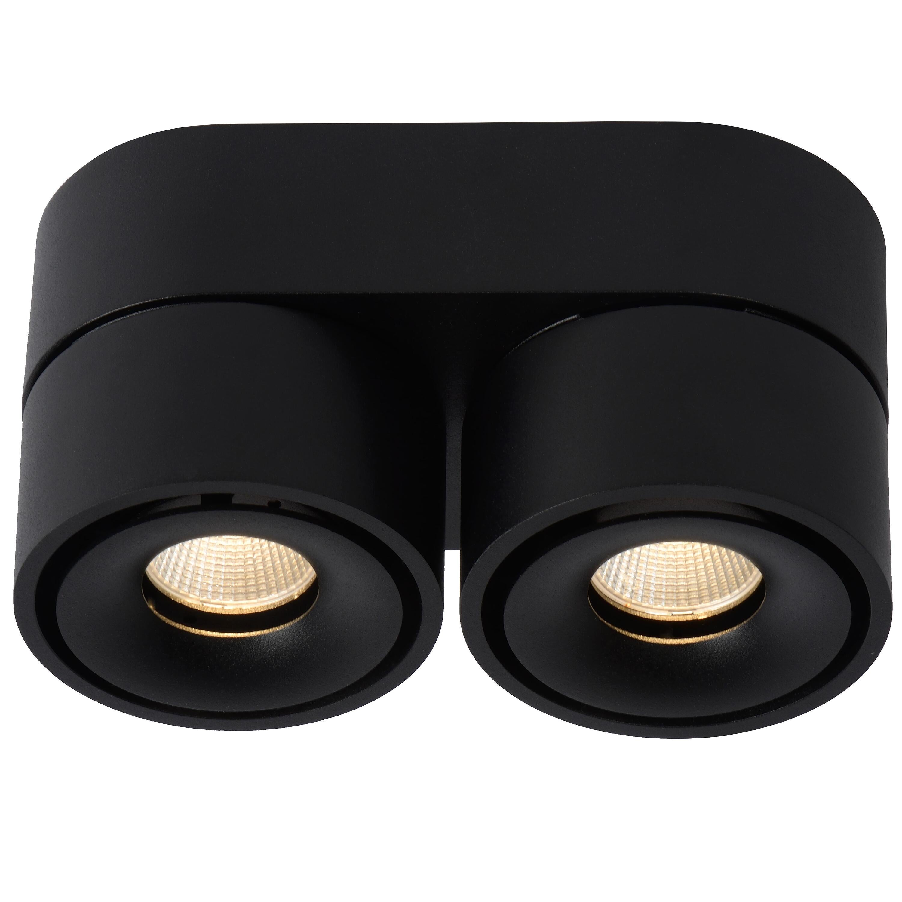 Yumiko 2 spot LED zwart