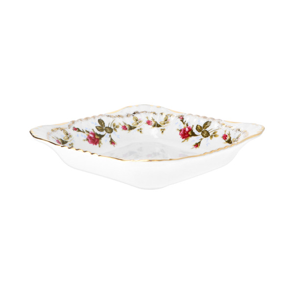 Salaterka kwadratowa 21 cm Iwona Złota Róża B013