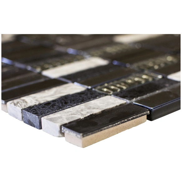 Mosaikfliese »Artificial«, BxL: 30,4 x 29,8 cm, Wandbelag