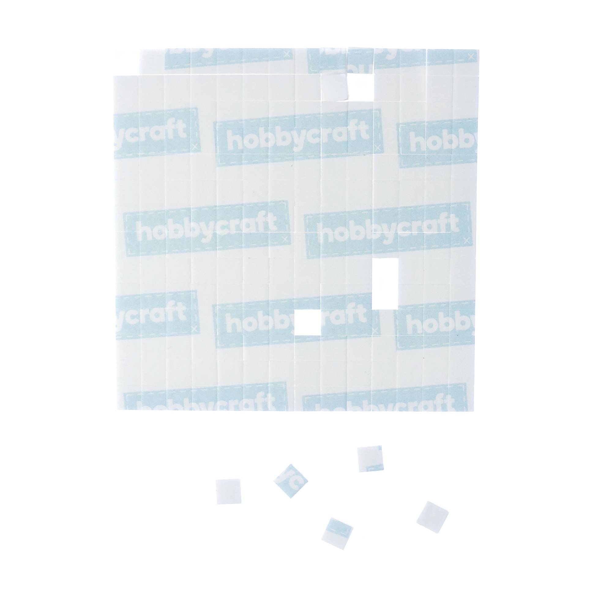 Adhesive Foam Pads 7mm x 7mm x 3mm 196 Pack