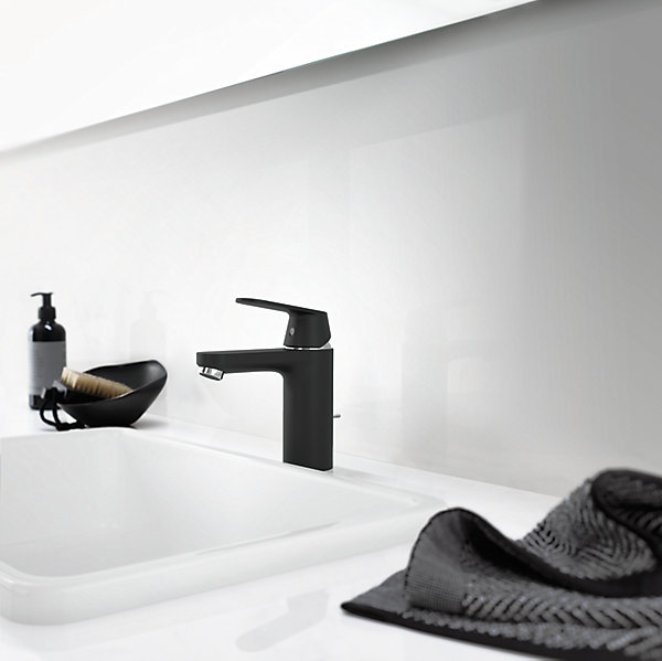 Mitigeur de lavabo noir Grohe Eurosmart Cosmo