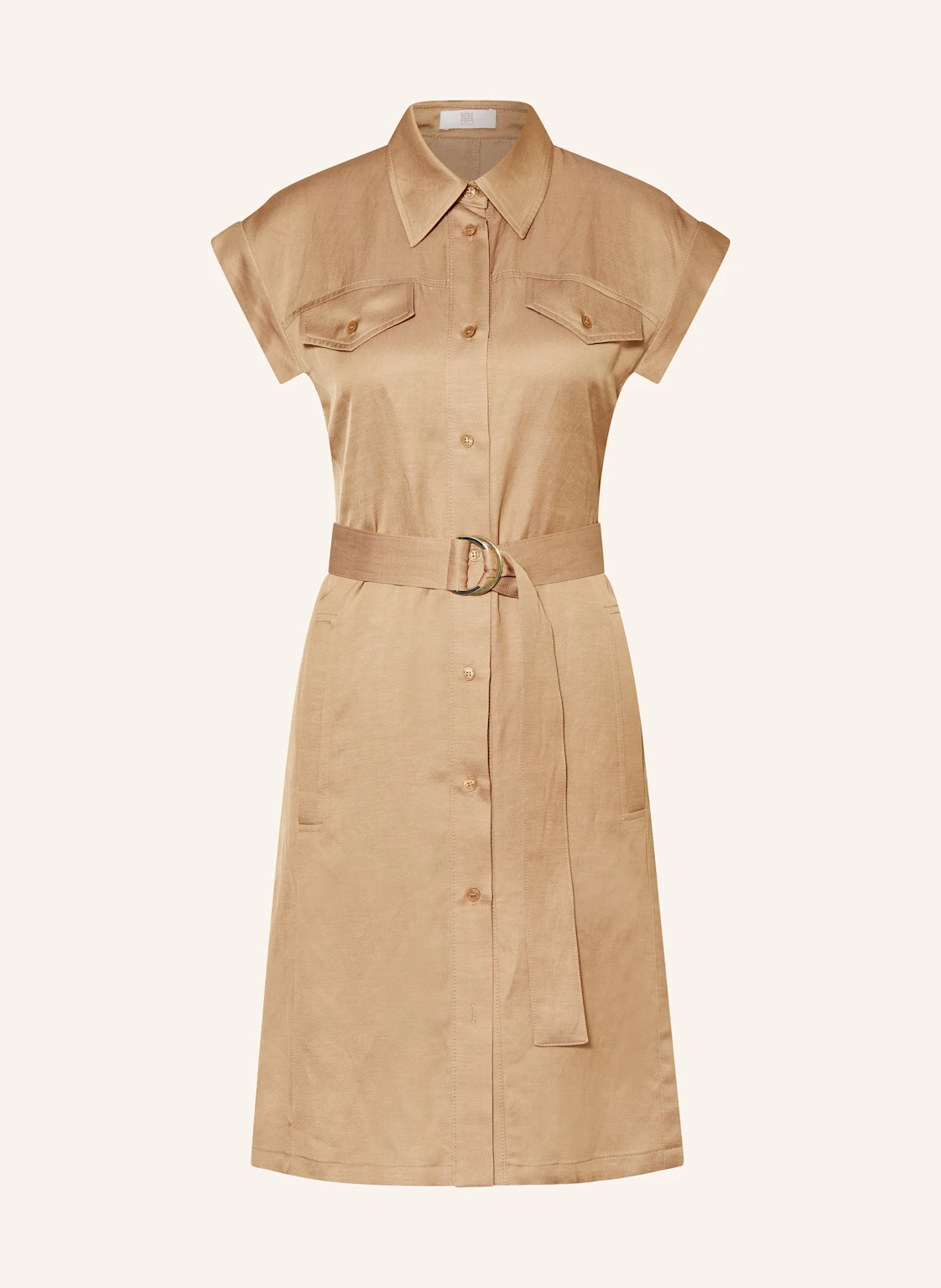 RIANI Hemdblusenkleid mit Leinen