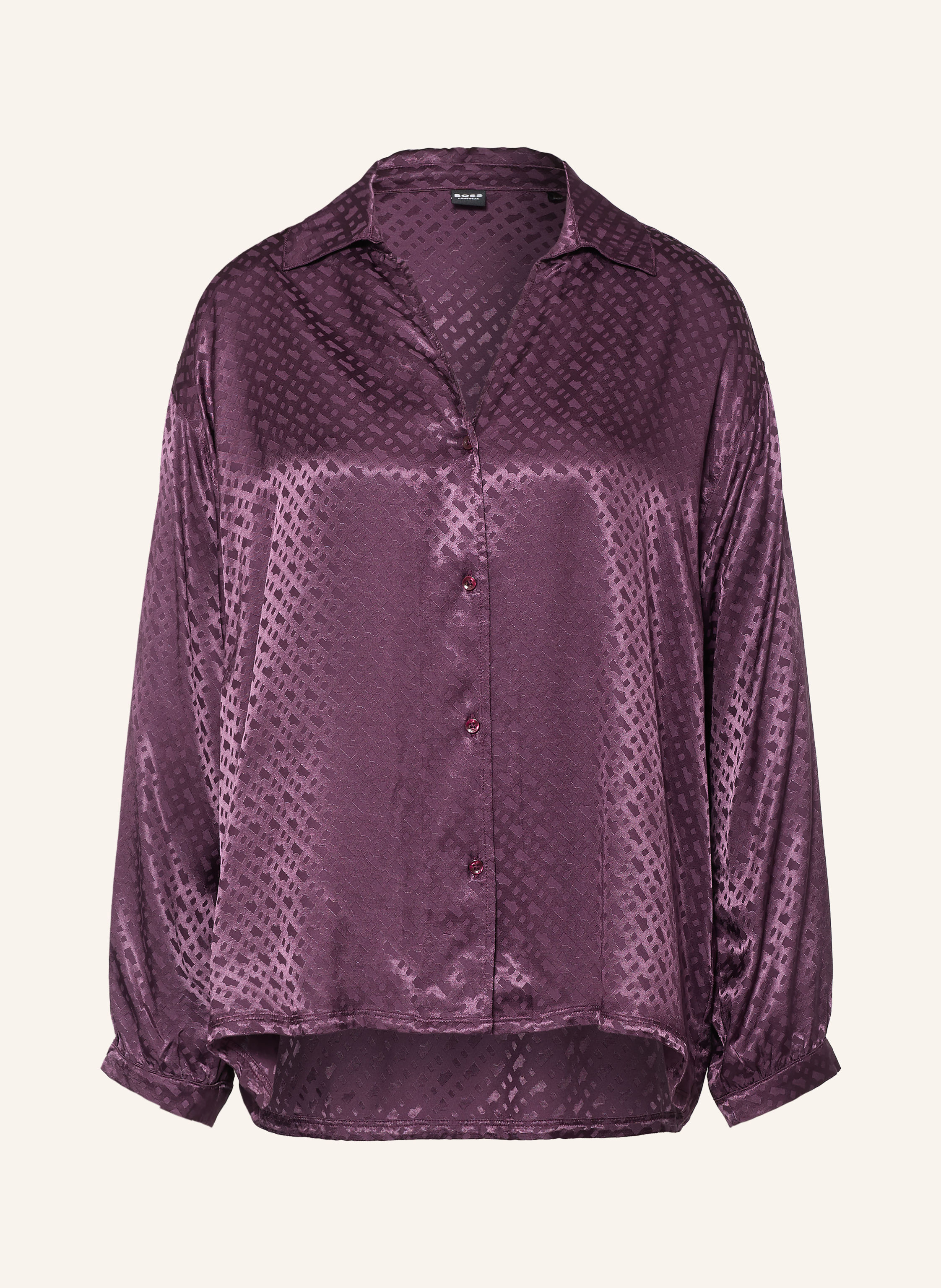 BOSS Schlafshirt aus Jacquard