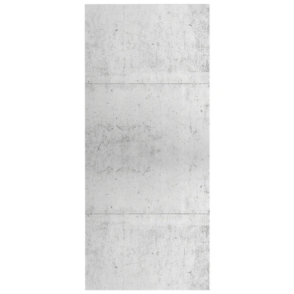 Badrückwand »Betonwand«, BxH:90 cm x 210 cm, grau