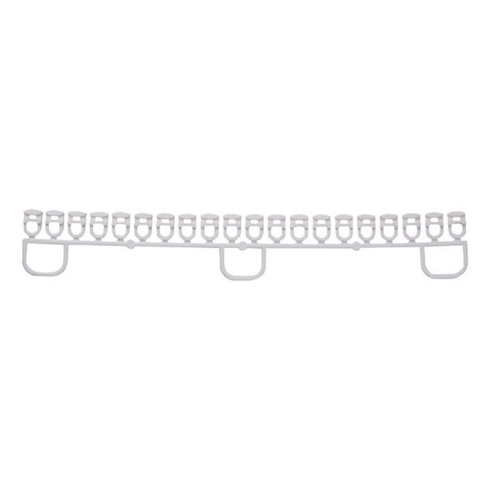 GARDINTILBEHØR KIRSCH ELITE GLID 20-STRIP HVIT