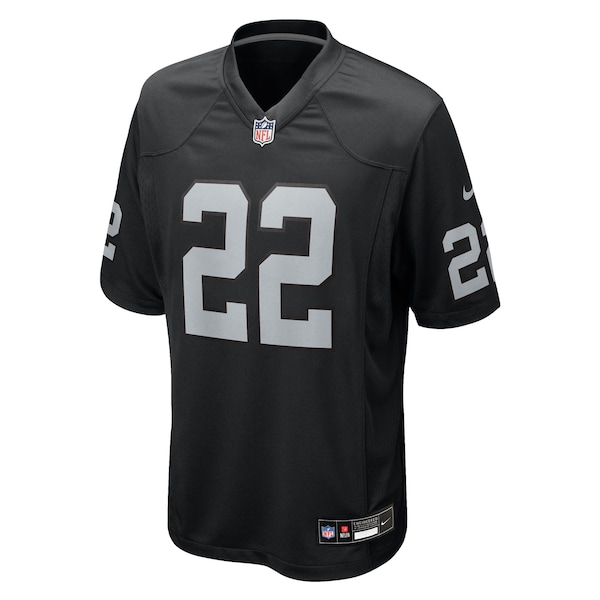 Eric Stokes Las Vegas Raiders Nike Team Game Jersey -  Black