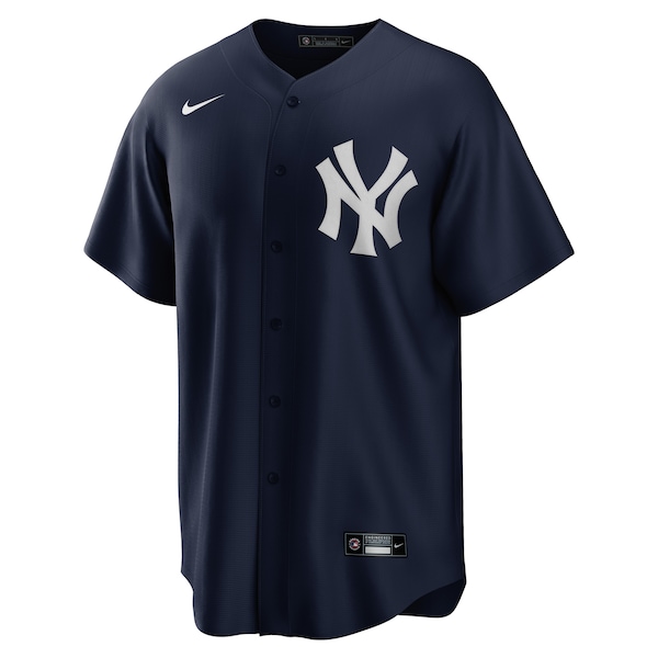 New York Yankees Nike Big & Tall Alternate Replica Team Jersey - Navy