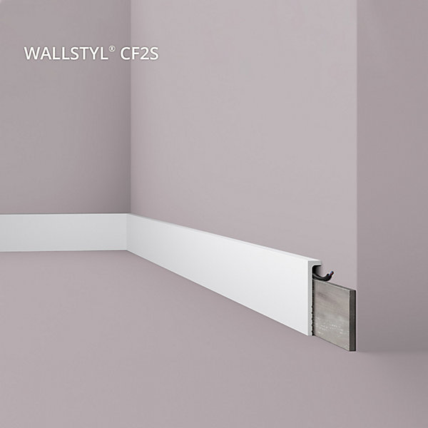 Moulure couvrante NMC WALLSTYL CF2S Moulure décorative Plinthe Moulure décorative