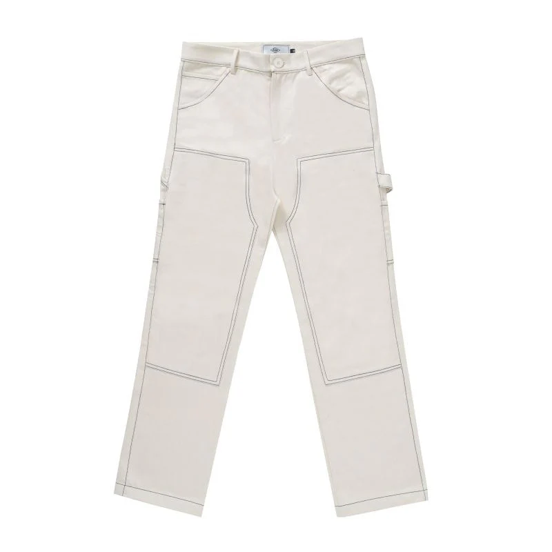 Sanjo Contrast Work Trousers // Ecru