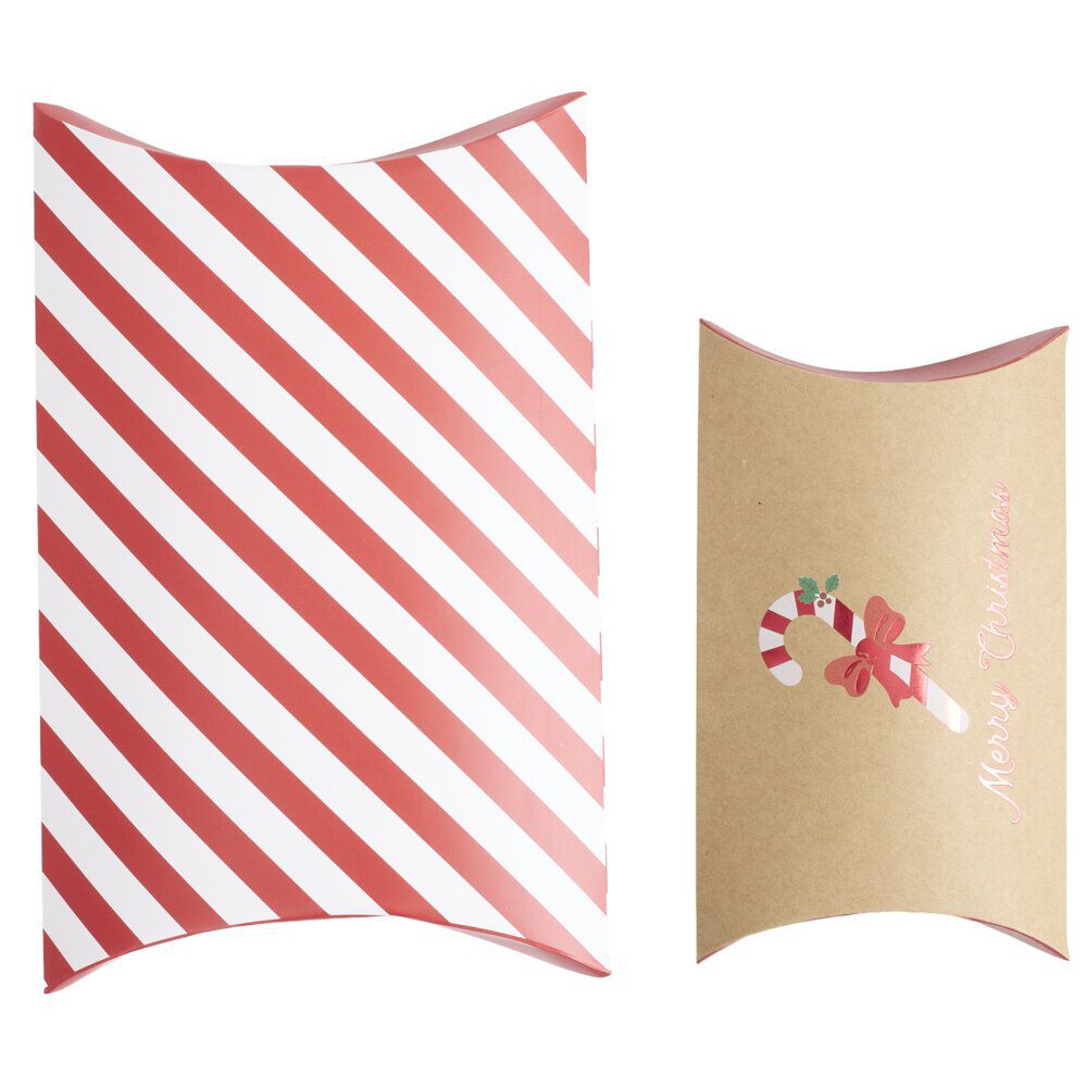 BoÎte cadeaux x2 berlingot de No&euml;l (2 modèles)