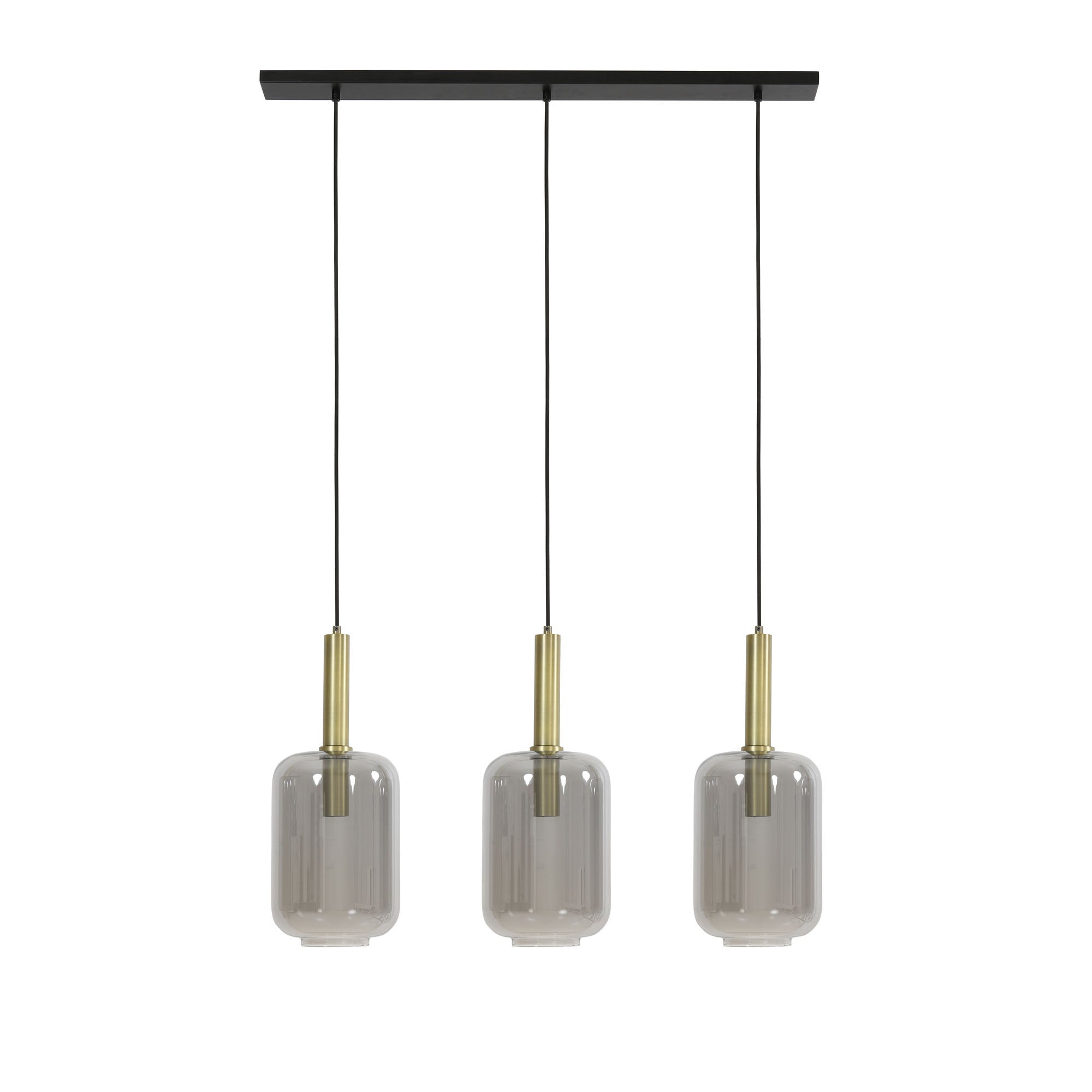 Light & Living hanglamp Lekar - brons - 22x100x32cm