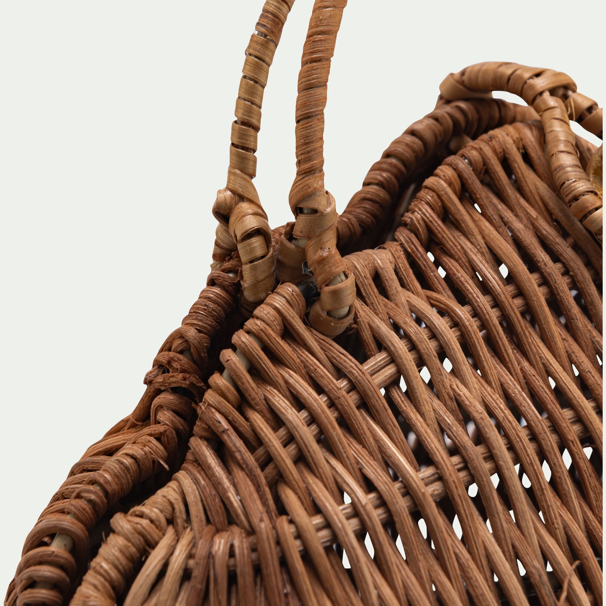 MARISSA - Panier de rangement coquillage H25cm - naturel