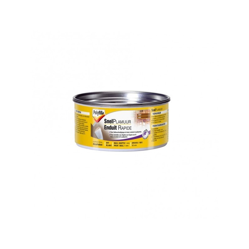 Enduit Rapide blanc 0,4 kg POLYFILLA