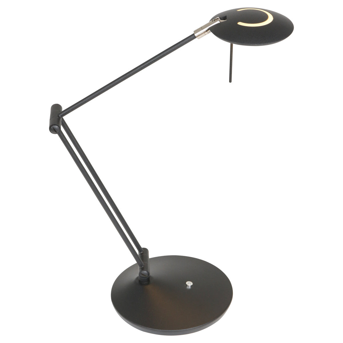 Steinhauer tafellamp zodiac - 1 lichts - 25x 60 cm - zwart
