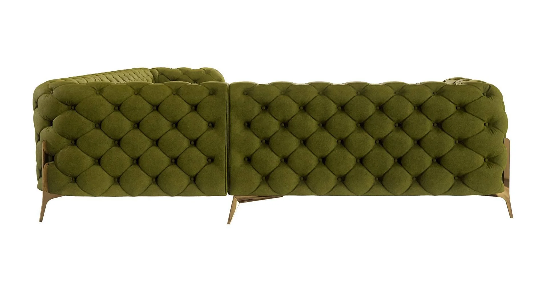 5-zitshoekbank Chelsea links velvet