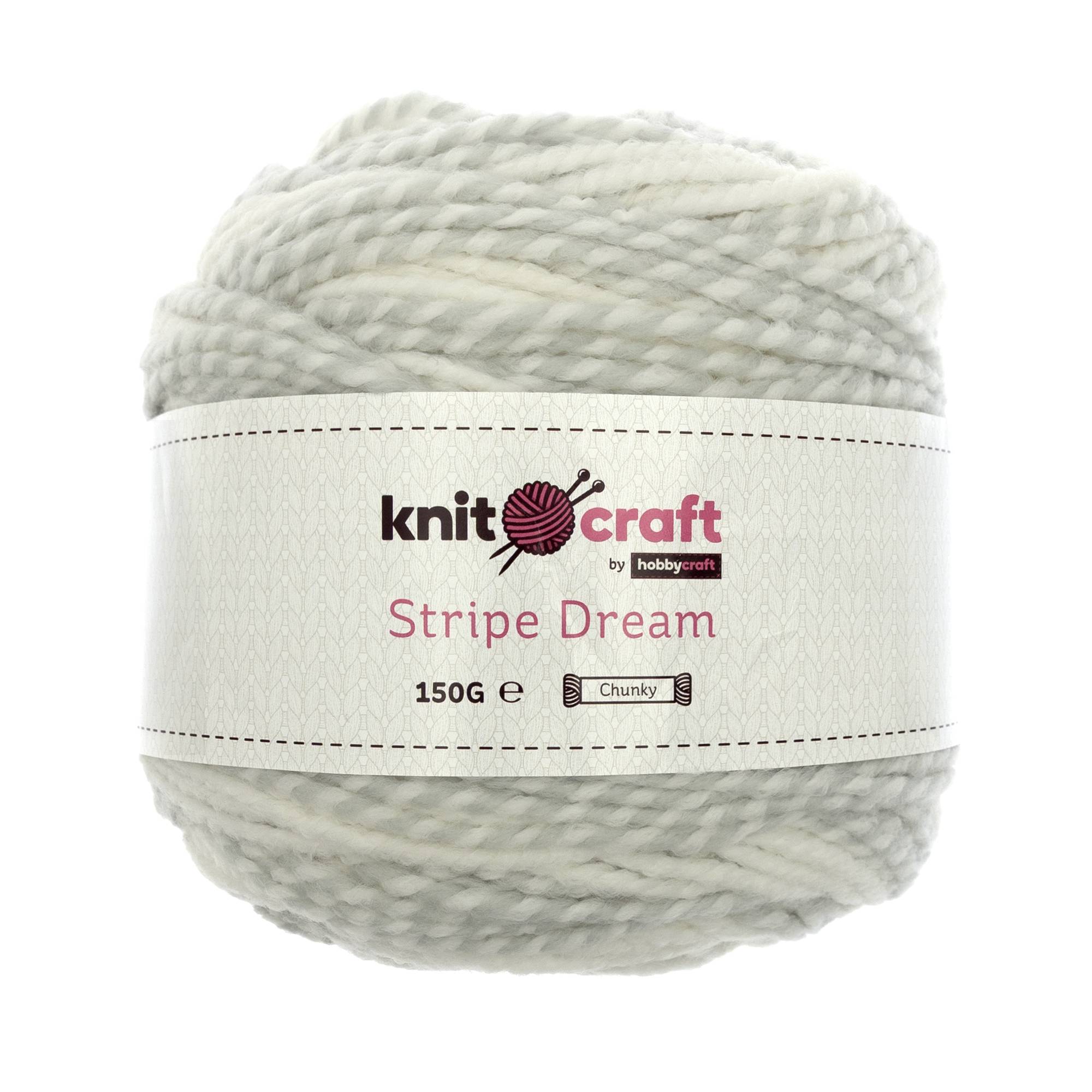 Knitcraft Grey Stripe Dream 150g
