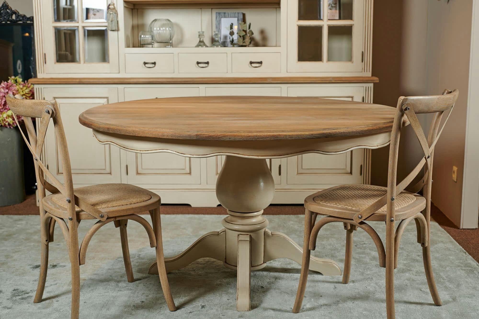 CAPUCINE - Table ronde en bois D145