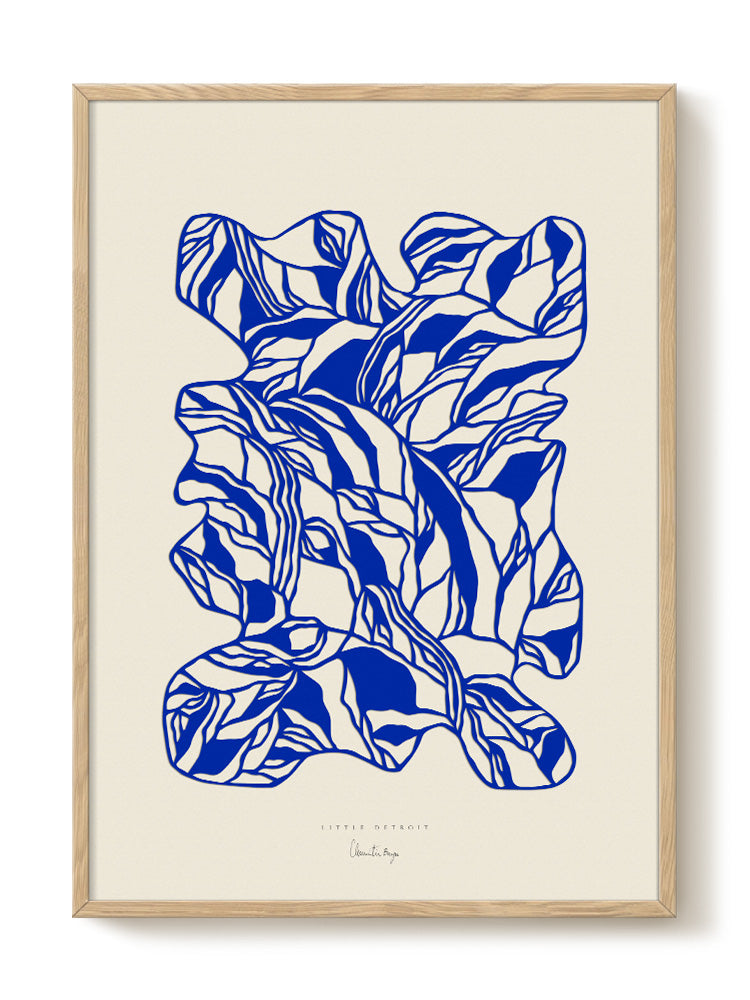 Little Detroit - Physical no. 01 - PSTR studio Kunst Poster