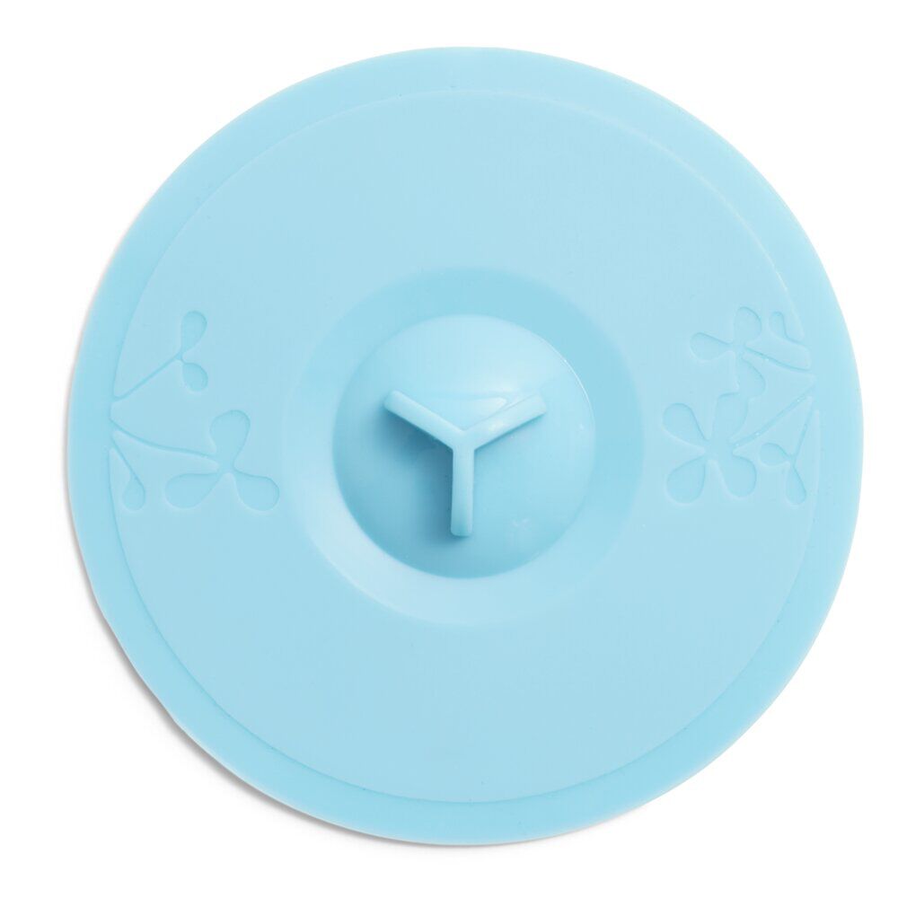Couvre verre en silicone noir Ø11cm