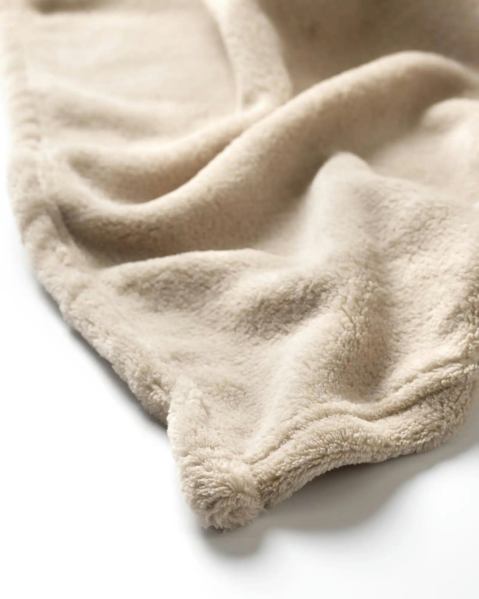 Owen - Plaid beige doux 130x160 cm unique