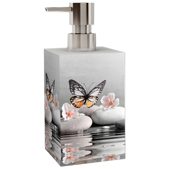 Bad-Accessoire-Set »Vanesa«, Grau, Rechteckig