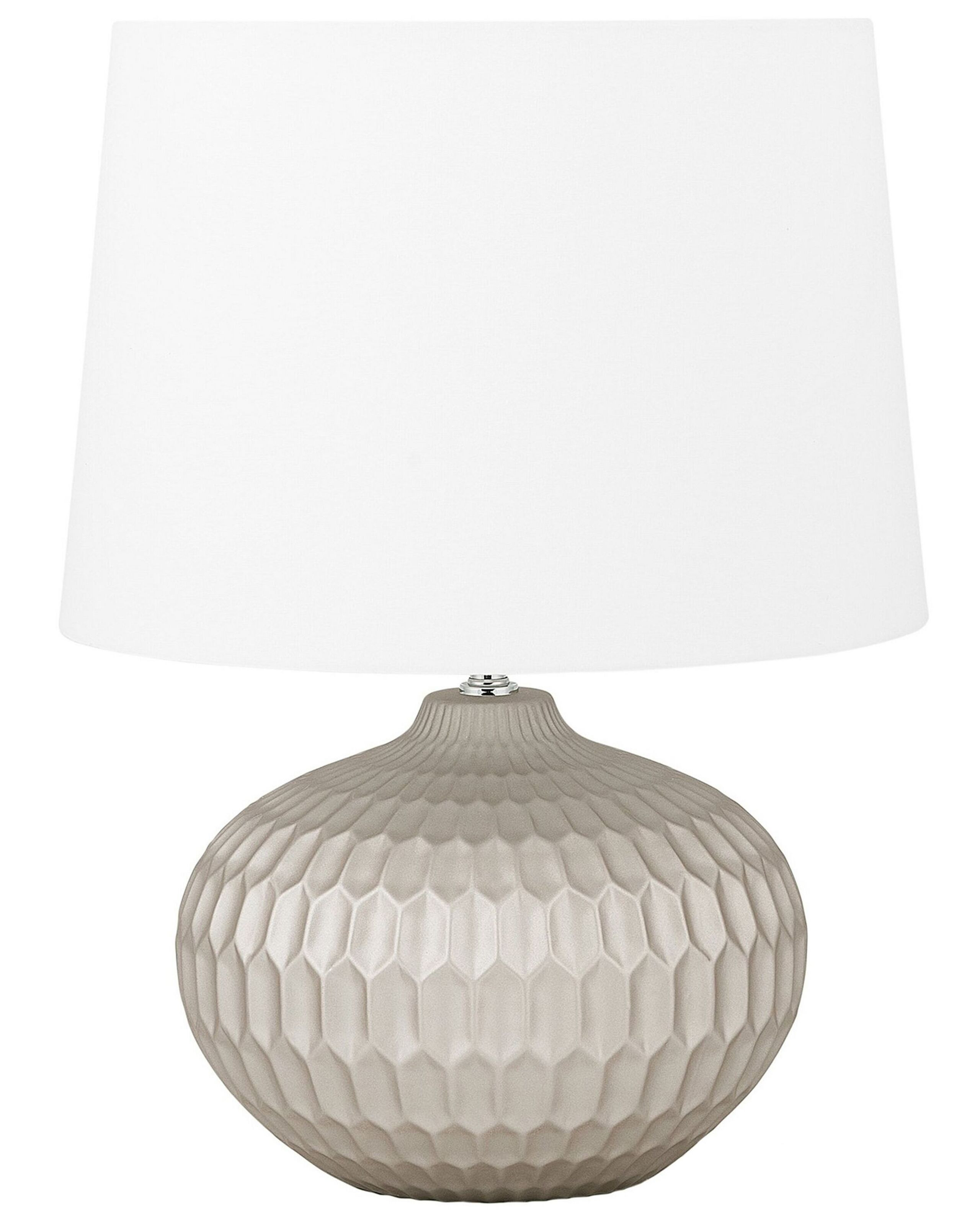 Lampa stołowa złota ceramiczna glamour