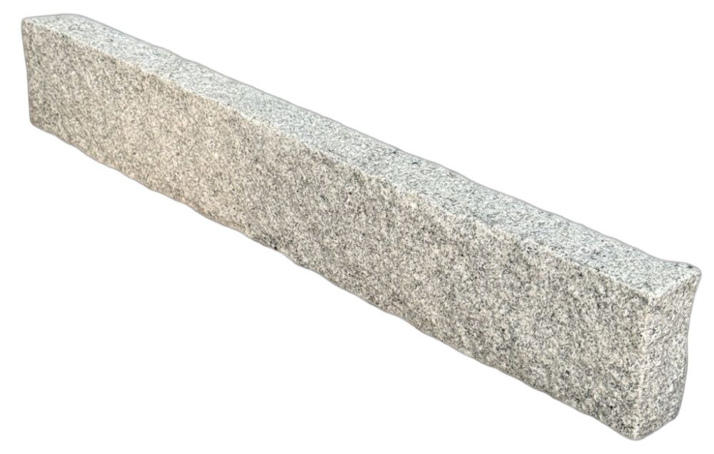 GRANITTKANTSTEIN G603 FLAMMET GRÅ 100X14X7CM
