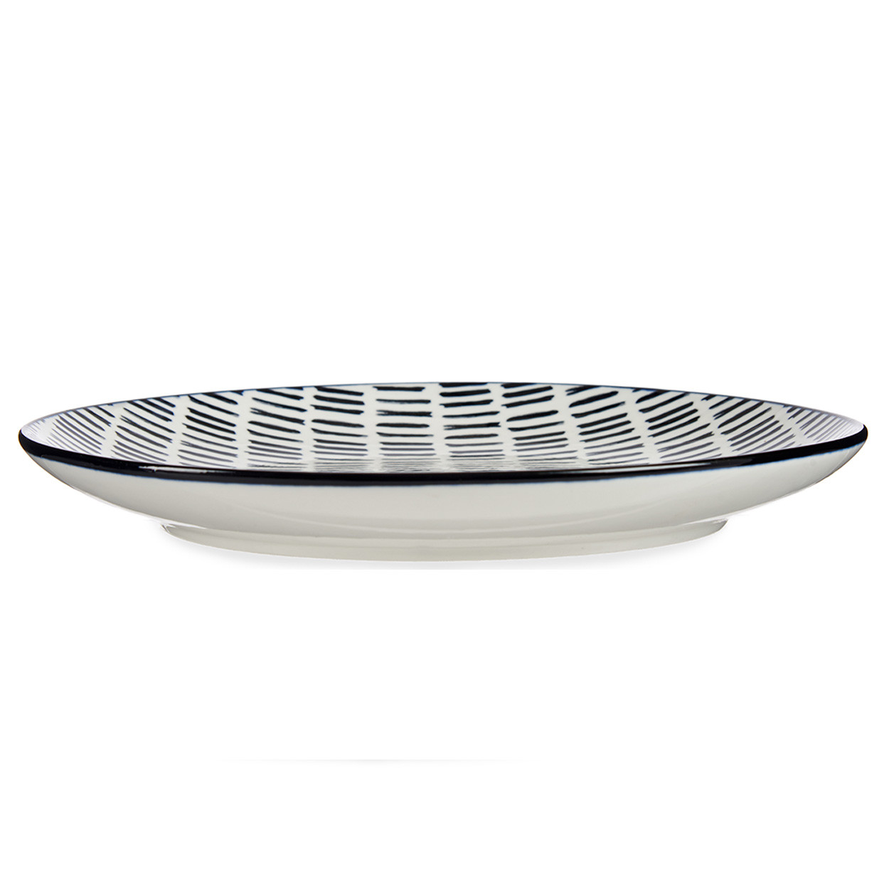 Talerz płaski LINEAS 24 cm porcelana