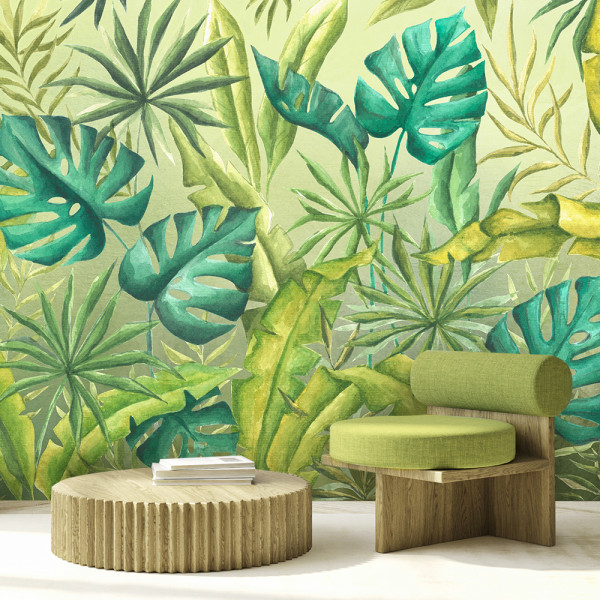 Feeby Fototapeta, Liście Monstera 150x105