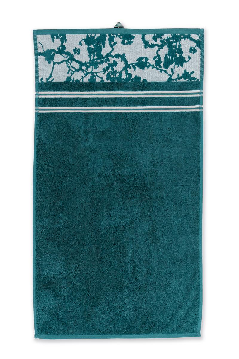 Beddinghouse x Van Gogh Museum Fleurir - Douchehanddoek - 55x100 cm - Blauw