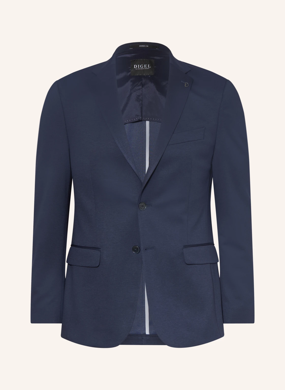 DIGEL Anzugsakko EDOARDO Modern Fit aus Jersey