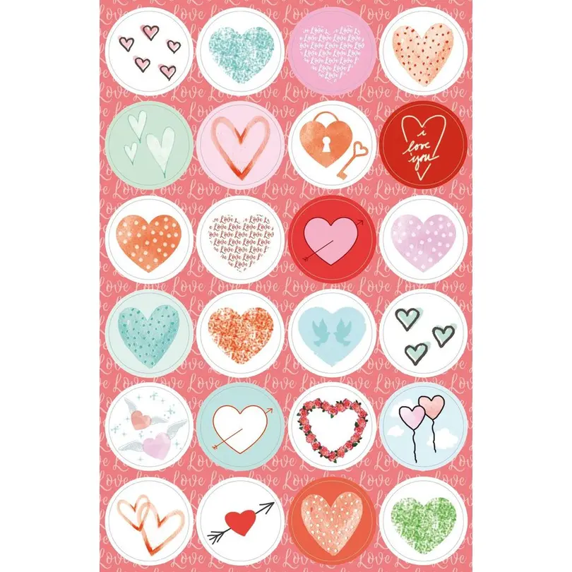 Sticker 4er-Set Every Heart
