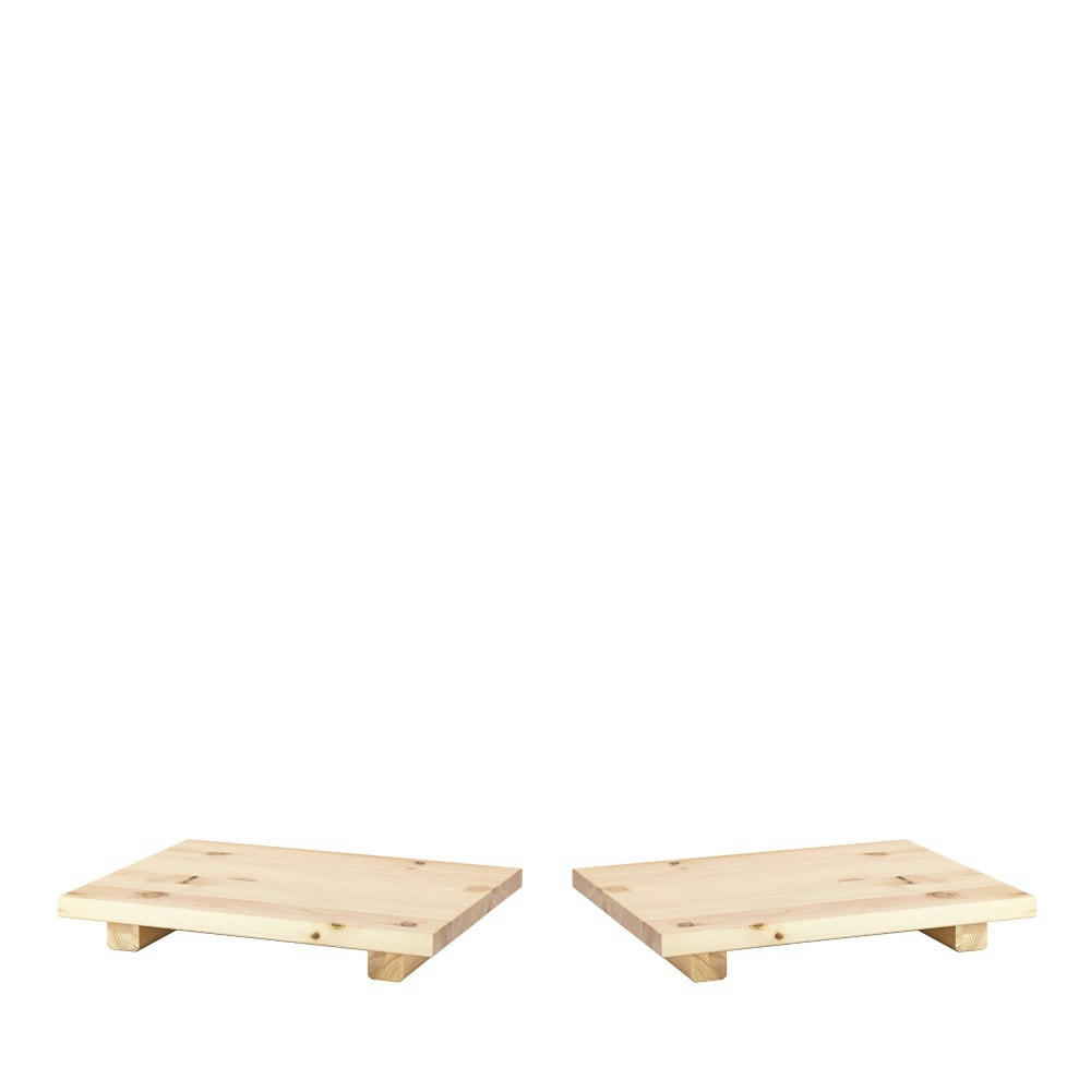 DOCK - 2 tables de chevet en bois