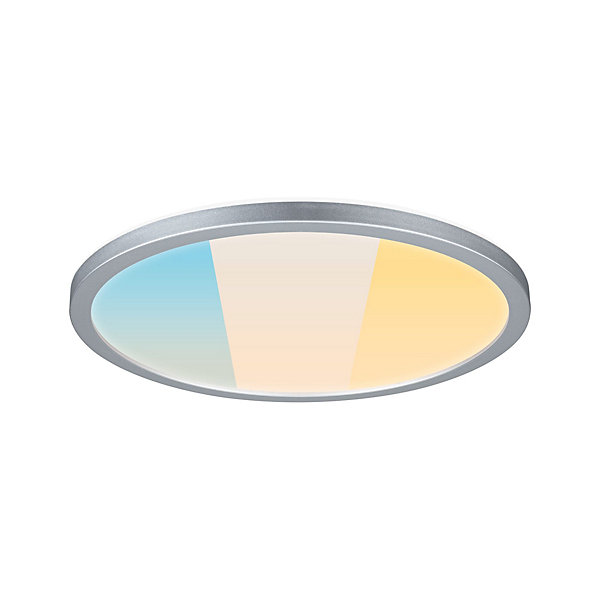 Panneau LED Atria Shine White Select IP44 rond 298mm 14,8W 2250lm 3000 - 6500K Chrome mat