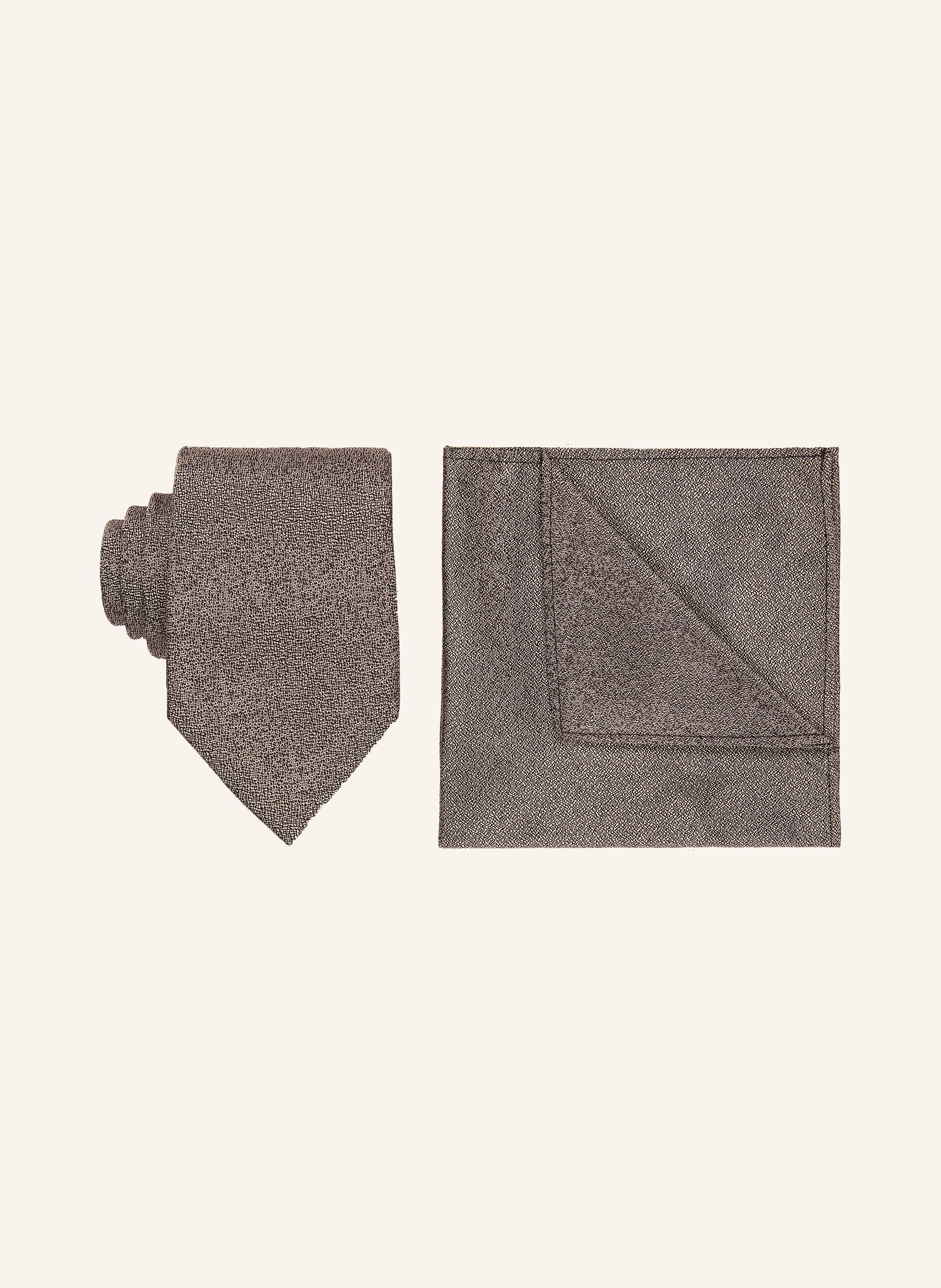 Sterlington Set: Einstecktuch und Krawatte