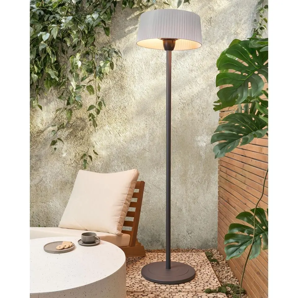 VARAZZE - Terrasverwarmer - Grijs - Staal