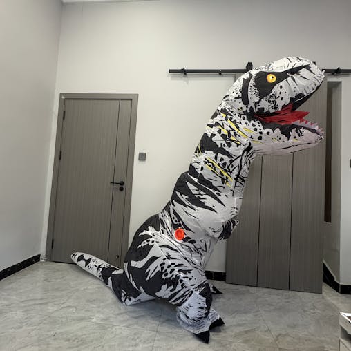NNETM Dinosaur Inflatable Costume USB Powered for Halloween