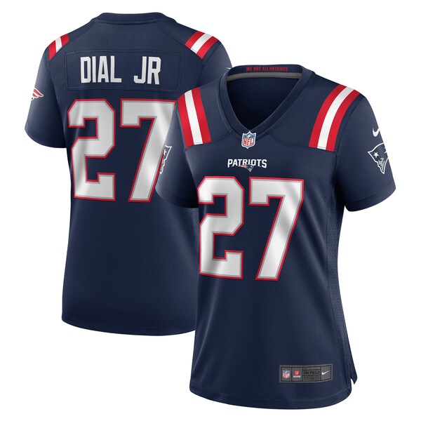 Marcellas Dial Jr. New England Patriots Nike Women's  Game Jersey -  Navy