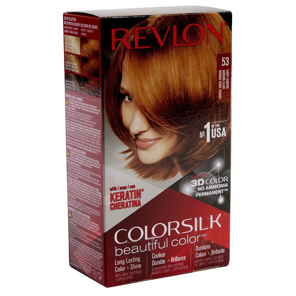 Coloration cheveux Auburn classique Keratine 53 Revlon
