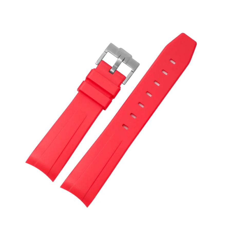 Omega – Seamaster –  Rubber Strap – Red