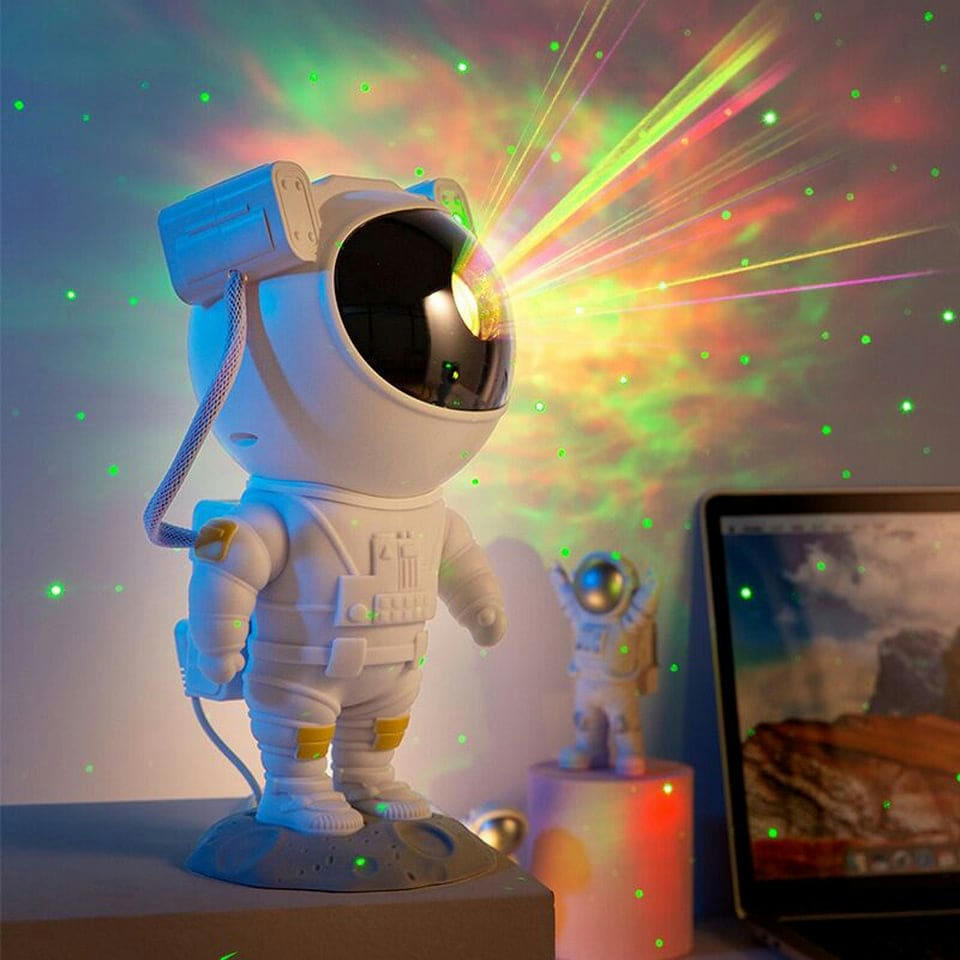 - Lampe veilleuse-projecteur d'étoile  astronaute