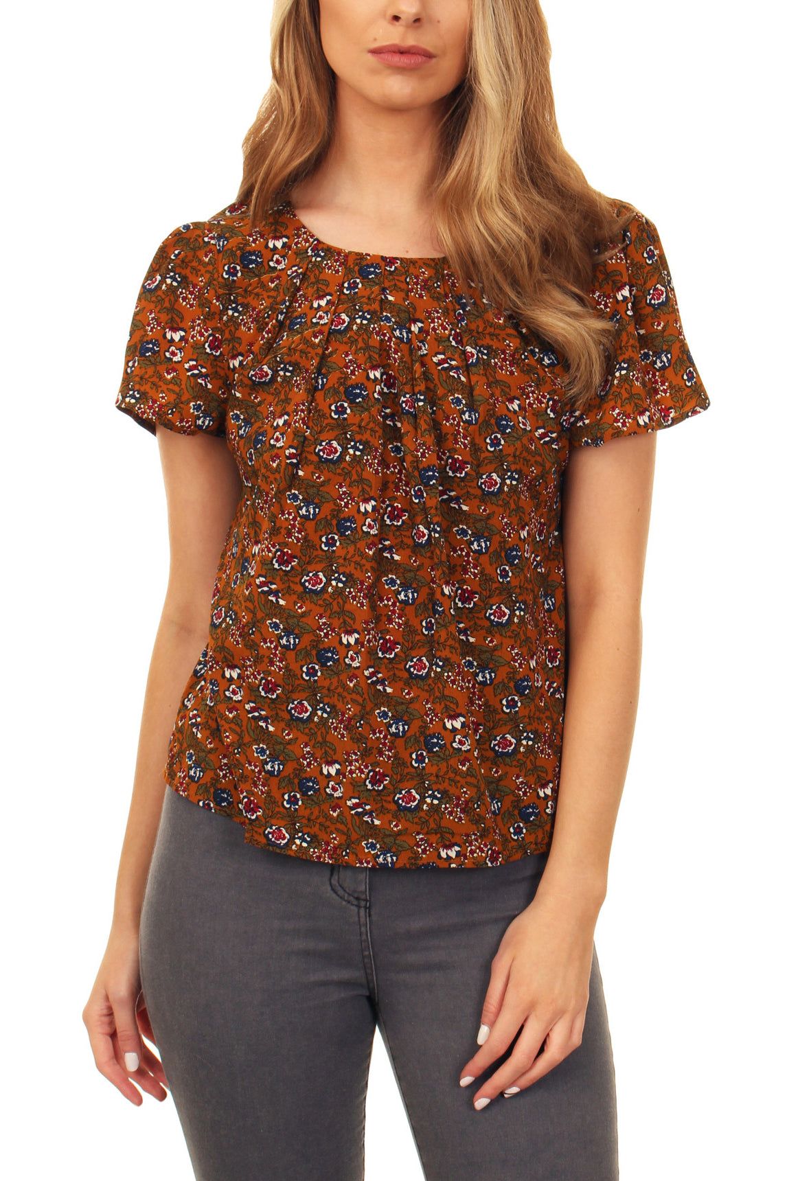 Cutie London Ditsy Print Blouse