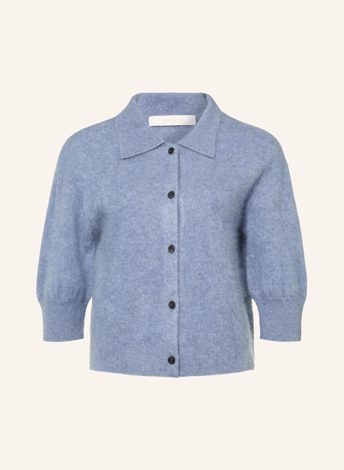 HERZENS Strickbluse LEA mit 3/4-Arm
