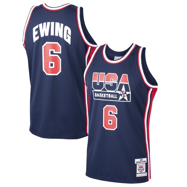 Patrick Ewing USA Basketball 1992 Dream Team Authentic Jersey - Navy