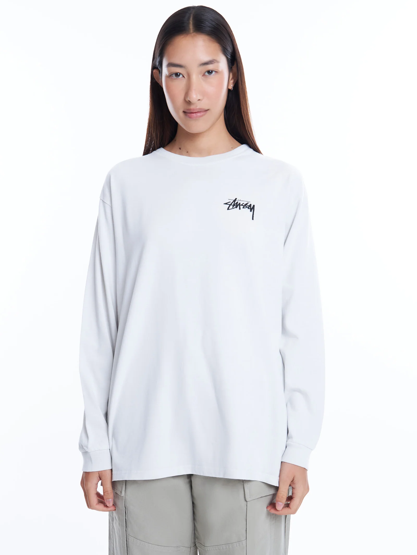 Stock Heavyweight Relaxed Long Sleeve T-Shirt