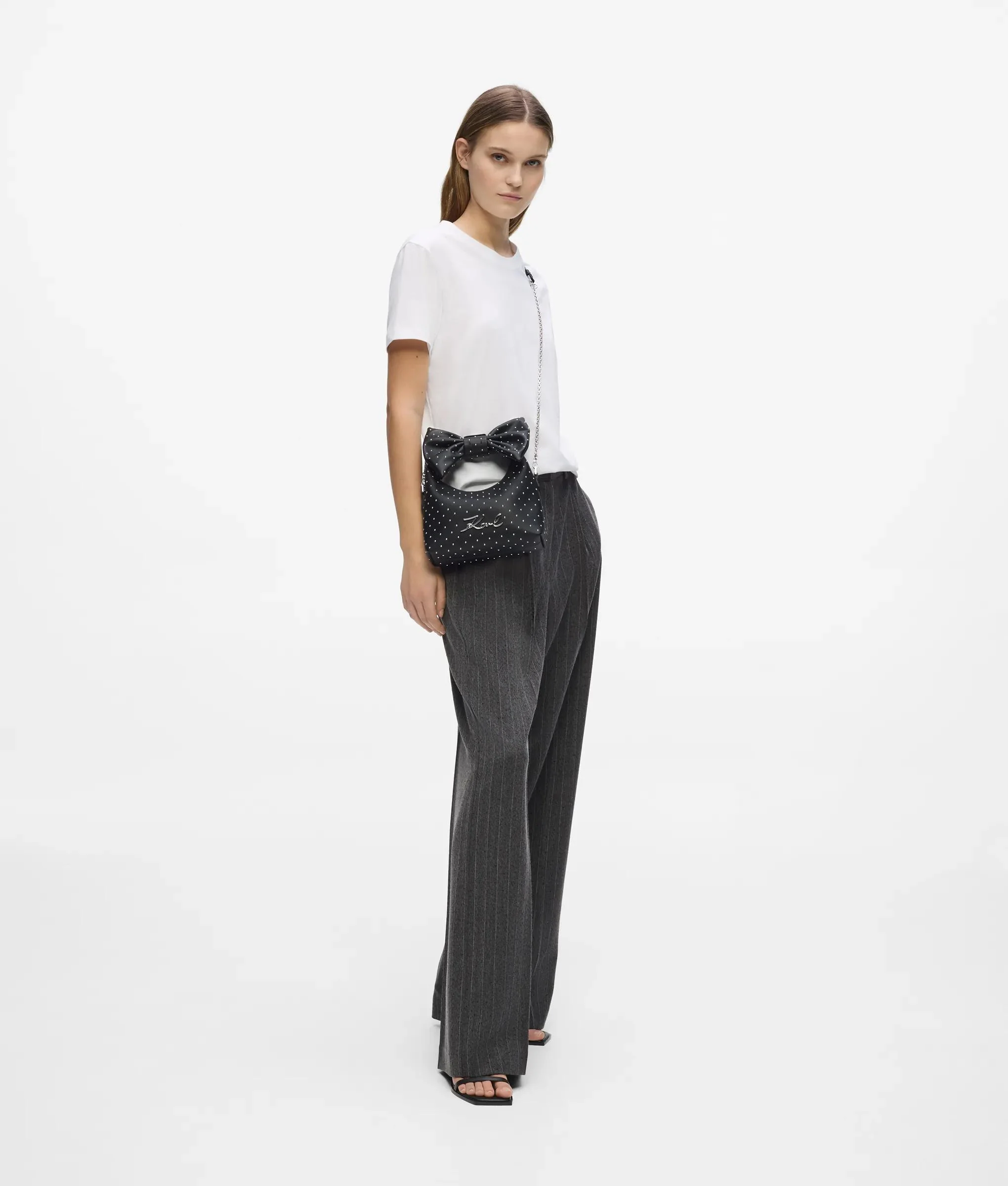 Mini-sac à bandoulière à nœud K/Soiree